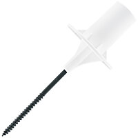 Clip & Go Screw-in-the-Ground Weave Pole Bases, 6-Pack